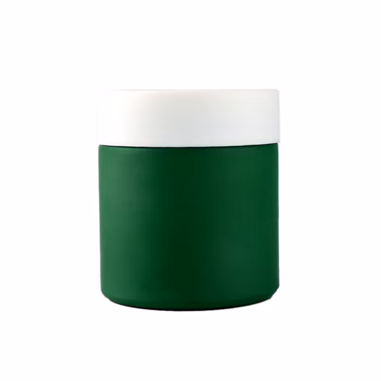 Cr gros 1g 3G 5g 2oz 4oz luxe clair côté droit capuchon résistant aux enfants fleur emballage de cire alimentaire pot en verre avec couvercle à l'épreuve des enfants en bambou