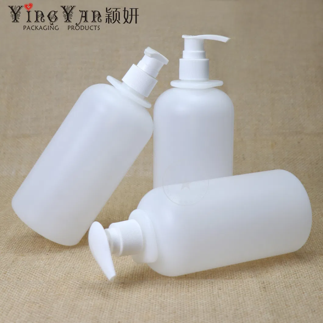 16oz 500ml HDPE Medical Hand Sanitizer Gel Bottle Pump Bottle