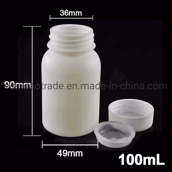 Bouteille en plastique HDPE chaude, pot de poudre de protéines, conteneur de Capsules de pilules, emballage de Nutrition sportive
