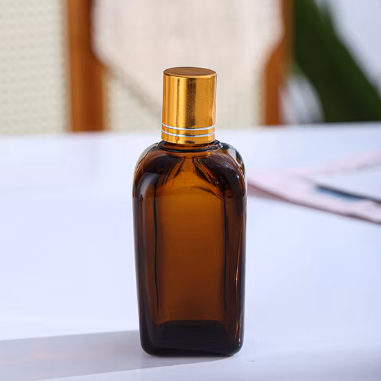 Fond de teint liquide 30 ml, fard à joues, cosmétique givré, sérum de soin de la peau, huiles essentielles, bouteilles en verre pour soins de la peau, mini pot avec bouchons en or noir ou sprays à pression